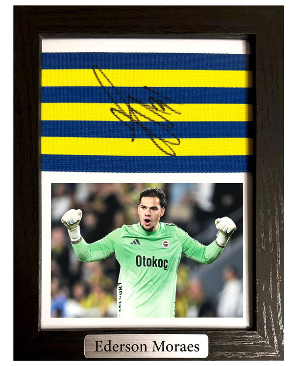 Ederson Moraes - Gesigneerde Fenerbahçe aanvoerdersband