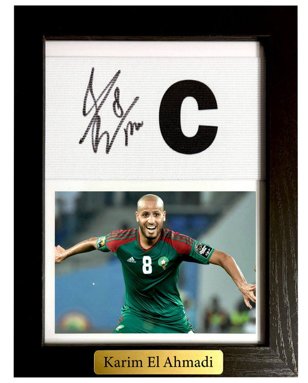 Karim El Ahmadi - Gesigneerde aanvoerdersband