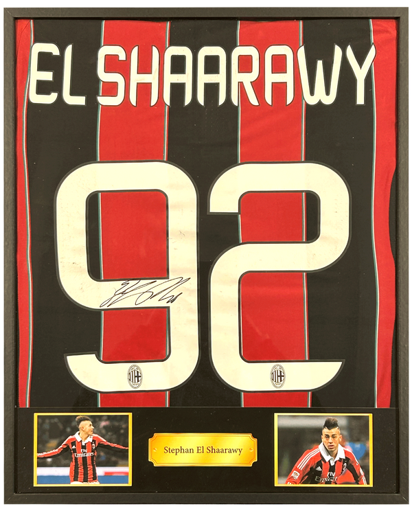 Stephan El Shaarawy - Gesigneerd AC Milan thuisshirt 13/14