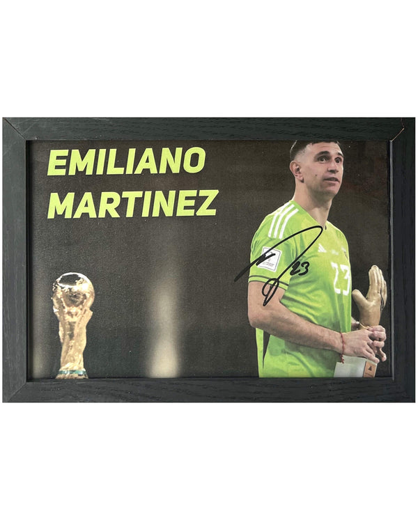 Emiliano Martínez - Gesigneerde Argentinië foto - 30x21