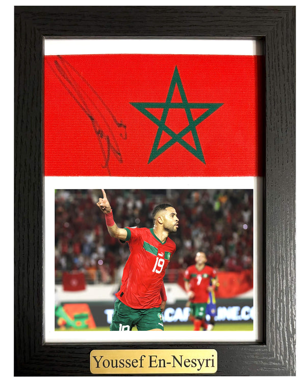 Youssef En-Nesyri - Gesigneerde Marokko aanvoerdersband