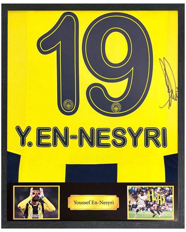 Youssef En-Nesyri - Gesigneerd Fenerbahçe thuisshirt 24/25
