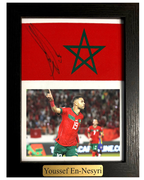 Youssef En-Nesyri - Gesigneerde Marokko aanvoerdersband