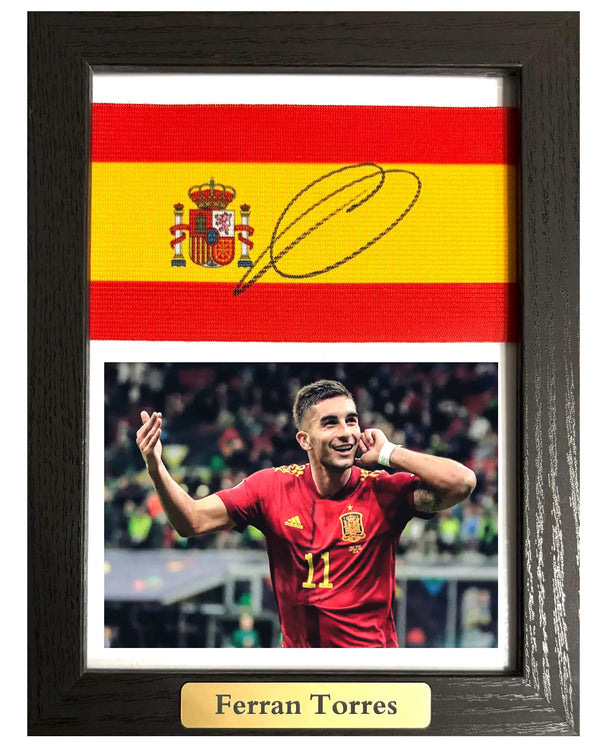 Ferran Torres - Gesigneerde Spanje aanvoerdersband