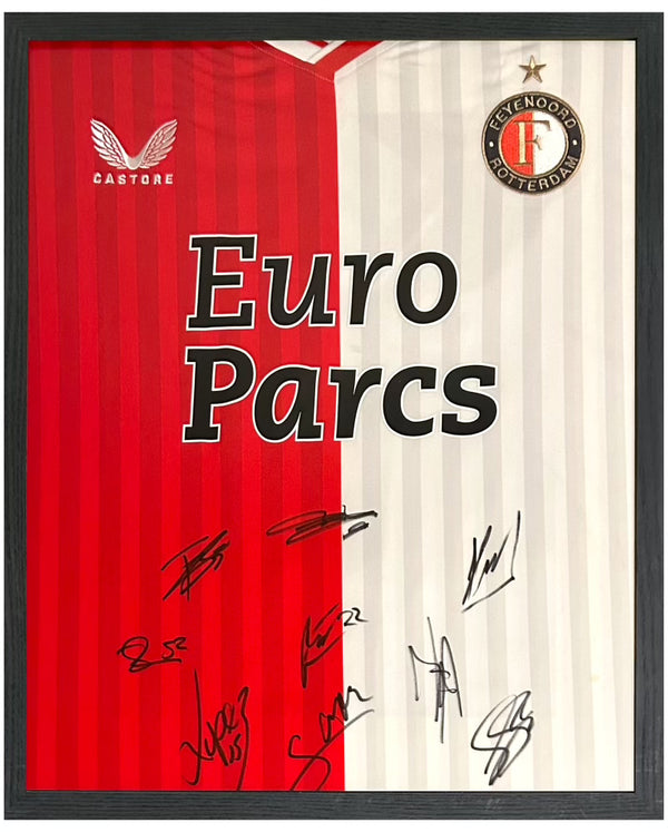 Volledige selectie - Gesigneerd Feyenoord thuisshirt 23/24