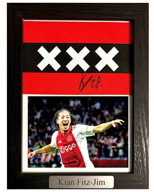 Kian Fitz-Jim - Gesigneerde Ajax aanvoerdersband