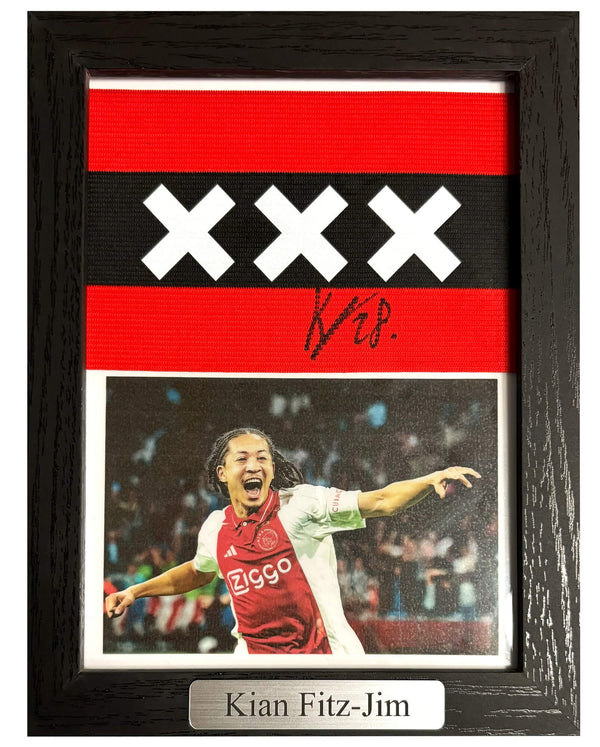 Kian Fitz-Jim - Gesigneerde Ajax aanvoerdersband
