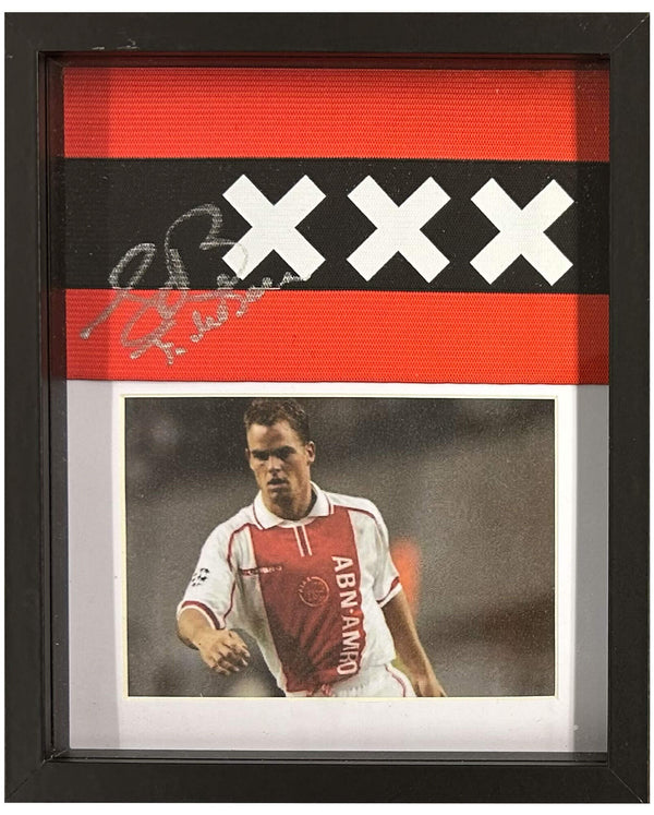 Frank de Boer - Gesigneerde Ajax aanvoerdersband