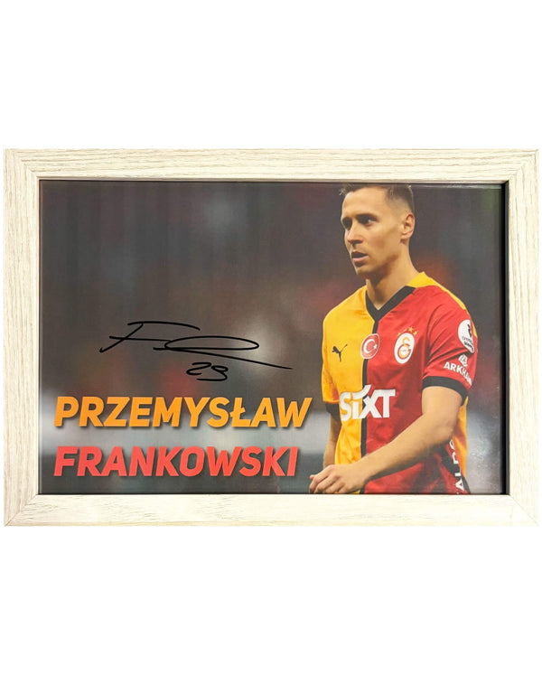 Przemysław Frankowski - Gesigneerde Galatasaray foto - 30x21