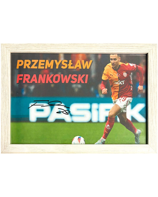 Przemysław Frankowski - Gesigneerde Galatasaray foto - 30x21