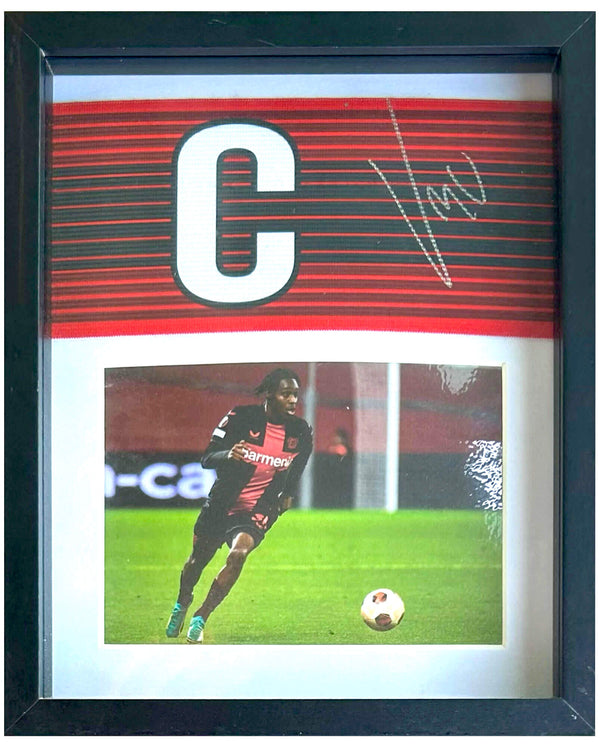 Jeremie Frimpong - Signed Bayer 04 Leverkusen captain's armband