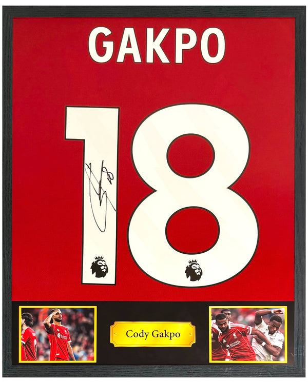 Cody Gakpo - Gesigneerd Liverpool thuisshirt 25/26