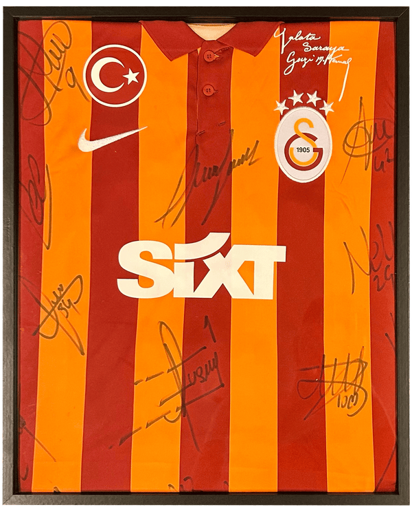 Vollständige Auswahl - Signiertes Galatasaray drittes Trikot