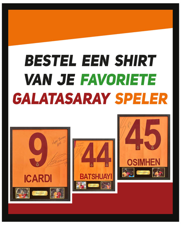 ON ORDER: Galatasaray - Signed (personalized) 24/25 shirt of choice