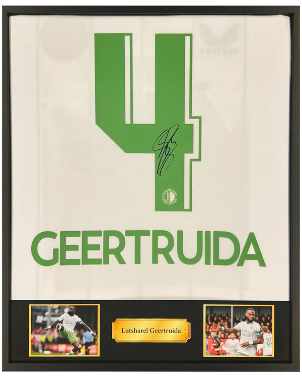 Lutsharel Geertruida - Gesigneerd Feyenoord derde shirt