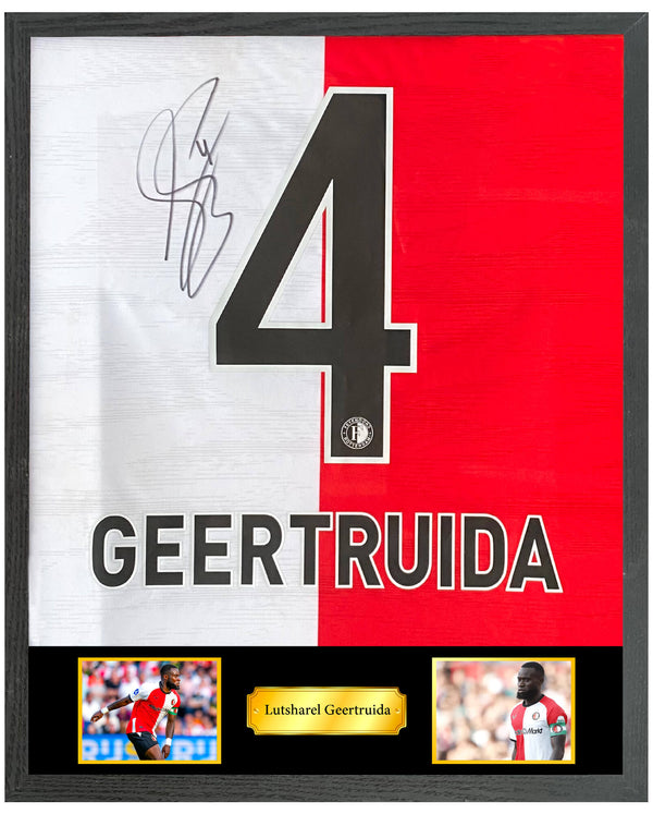 Lutsharel Geertruida - Gesigneerd Feyenoord thuisshirt 24/25