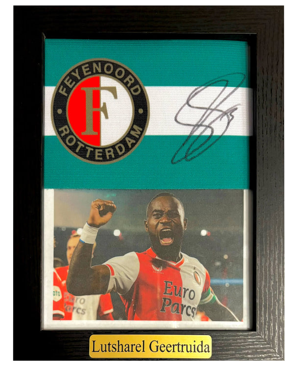Lutsharel Geertruida - Gesigneerde Feyenoord aanvoerdersband