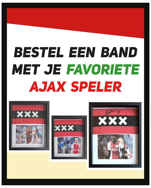 OP BESTELLING: Ajax - Gesigneerde aanvoerdersband naar keuze