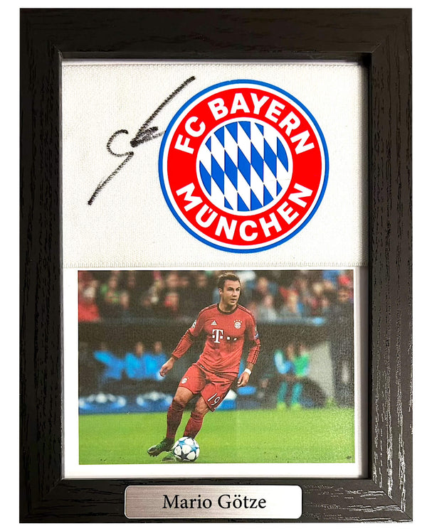 Mario Götze - Gesigneerde Bayern München aanvoerdersband