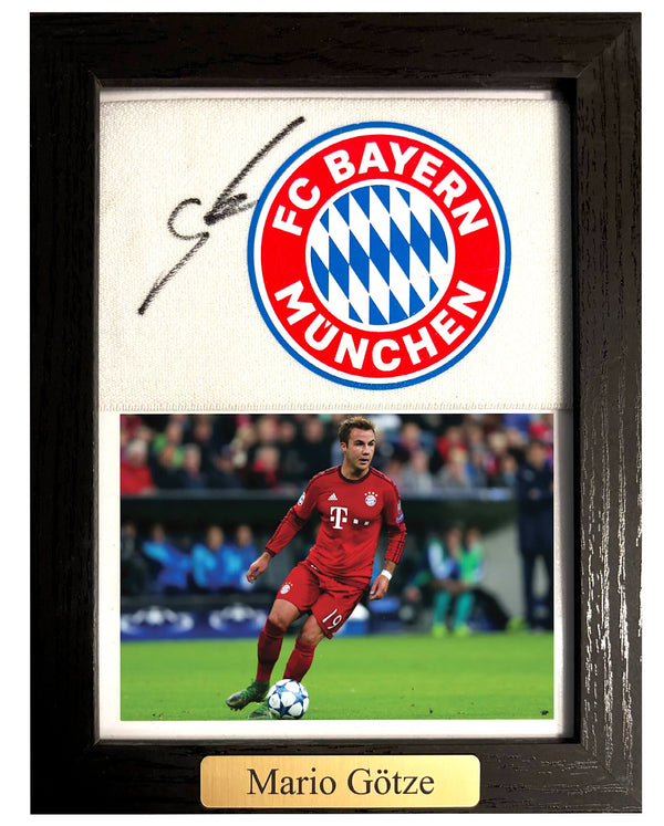Mario Götze - Gesigneerde Bayern München aanvoerdersband