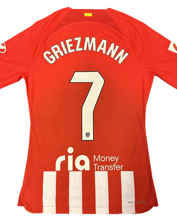 Antoine Griezmann - Matchworn Atletico Madrid shirt (long sleeve)