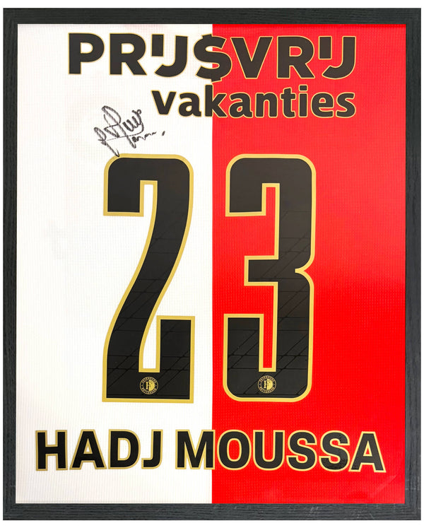 Anis Hadj Moussa - Gesigneerd Feyenoord thuisshirt 25/26