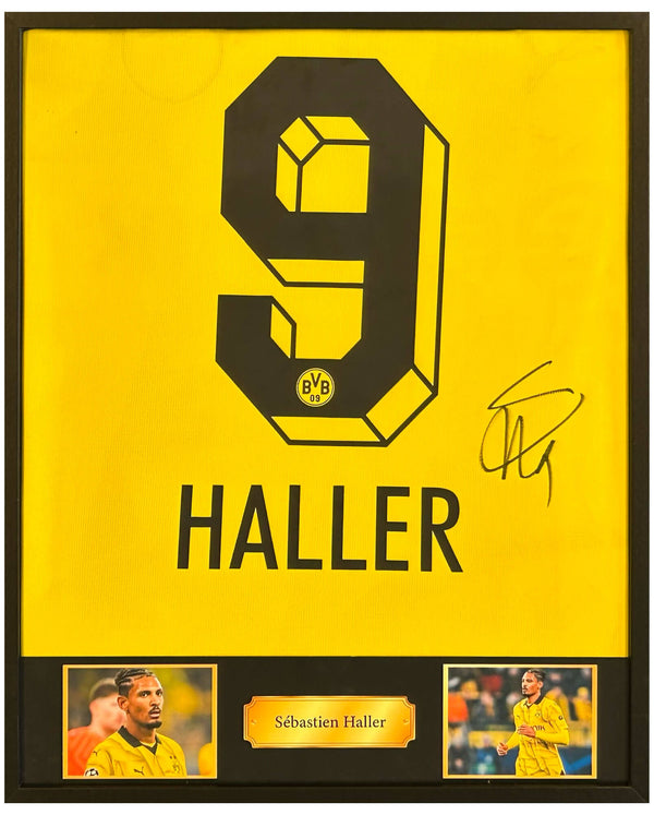 Sébastien Haller - Signiertes Borussia Dortmund Champions-League-Trikot