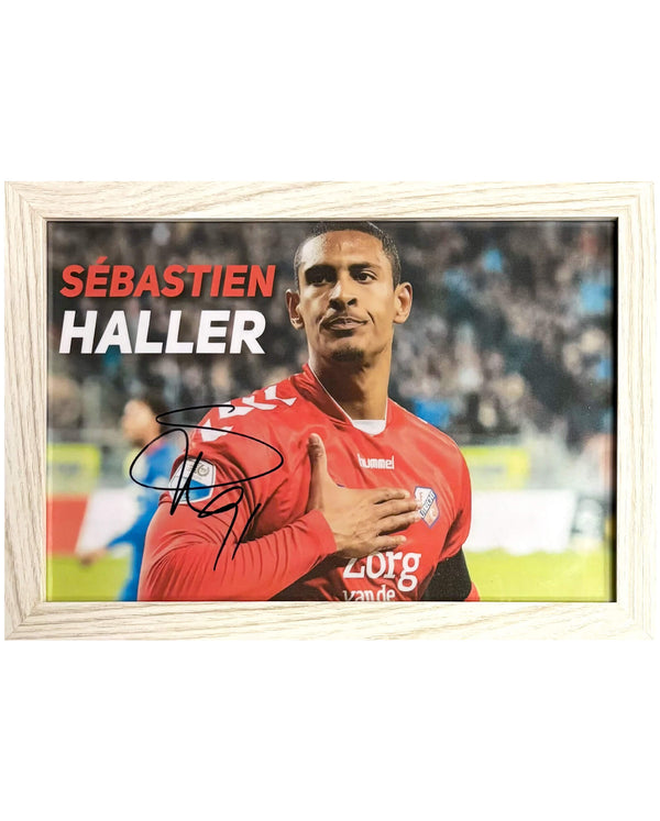 Sébastien Haller - Gesigneerde FC Utrecht foto - 30x21