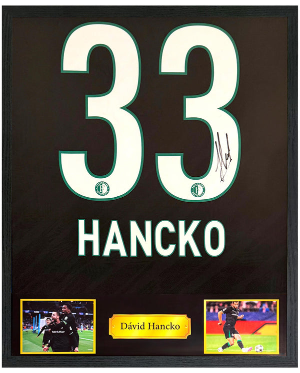 Dávid Hancko - Gesigneerd Feyenoord uitshirt 24/25 (Afscheid seizoen)