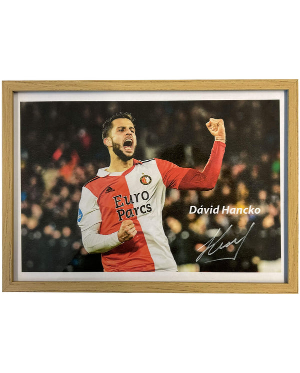 Dávid Hancko - Signed photo - 30x21