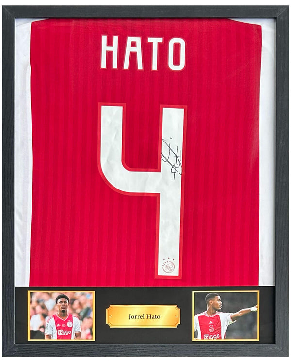 Jorrel Hato - Signed Ajax home shirt