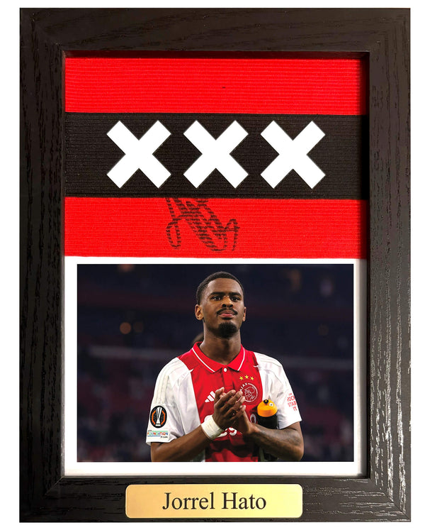 Jorrel Hato - Gesigneerde Ajax aanvoerdersband