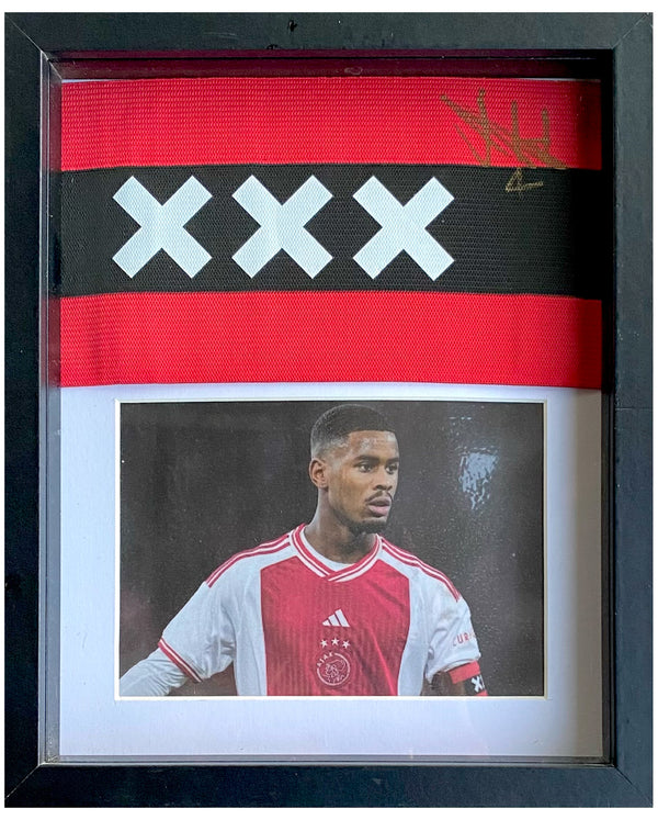 Jorrel Hato - Gesigneerde Ajax aanvoerdersband