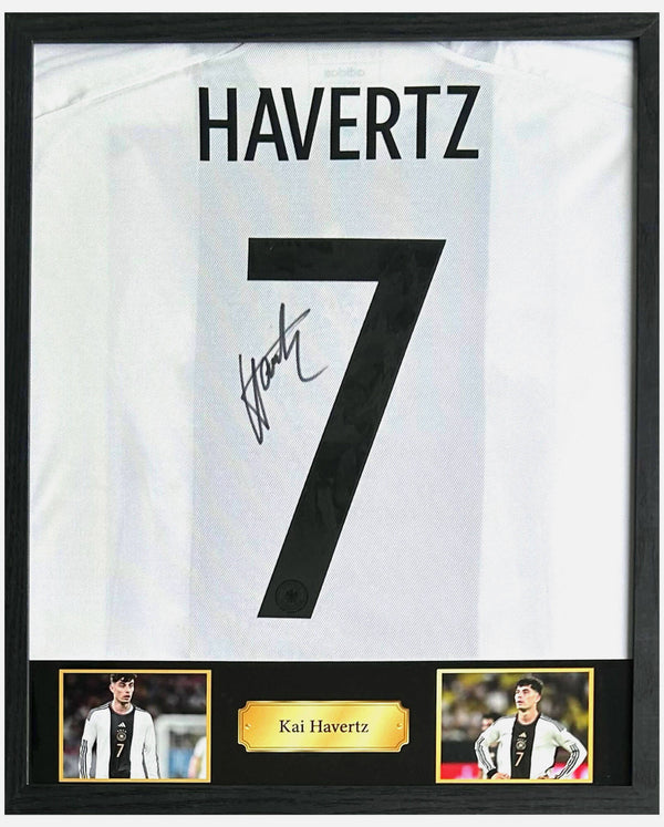 Kai Havertz - Gesigneerd Duitsland thuisshirt 22/23