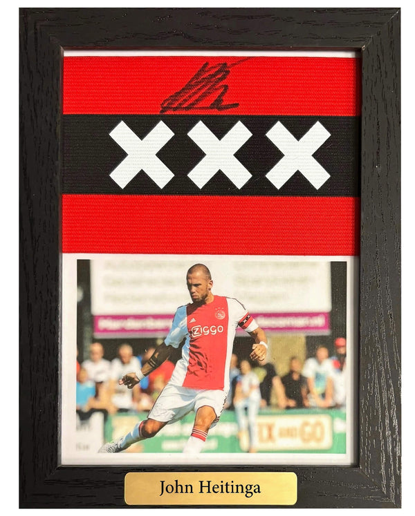 John Heitinga - Gesigneerde Ajax aanvoerdersband