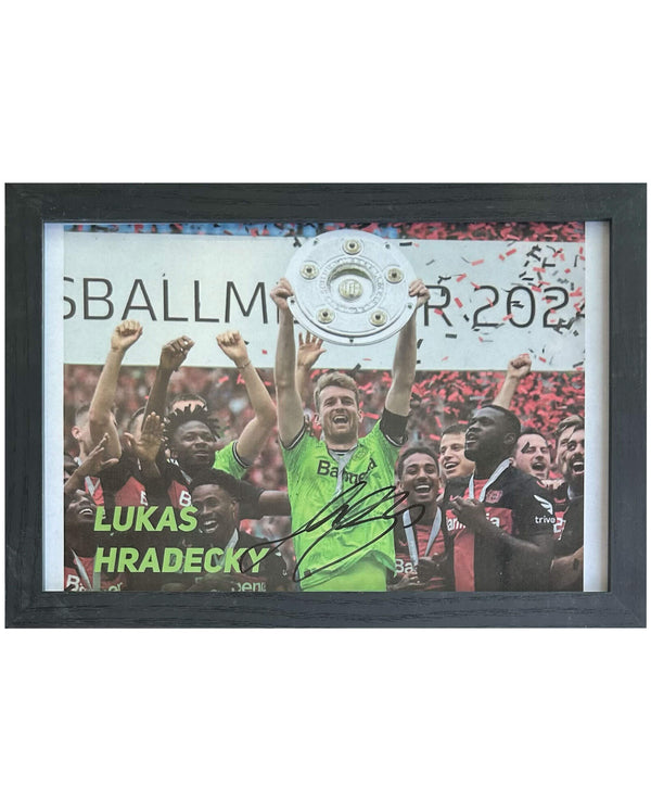 Lukáš Hrádecký - Gesigneerde foto - 30x21