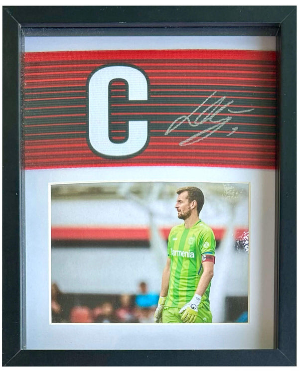 Lukáš Hrádecký - Signed Bayer 04 Leverkusen captain's armband