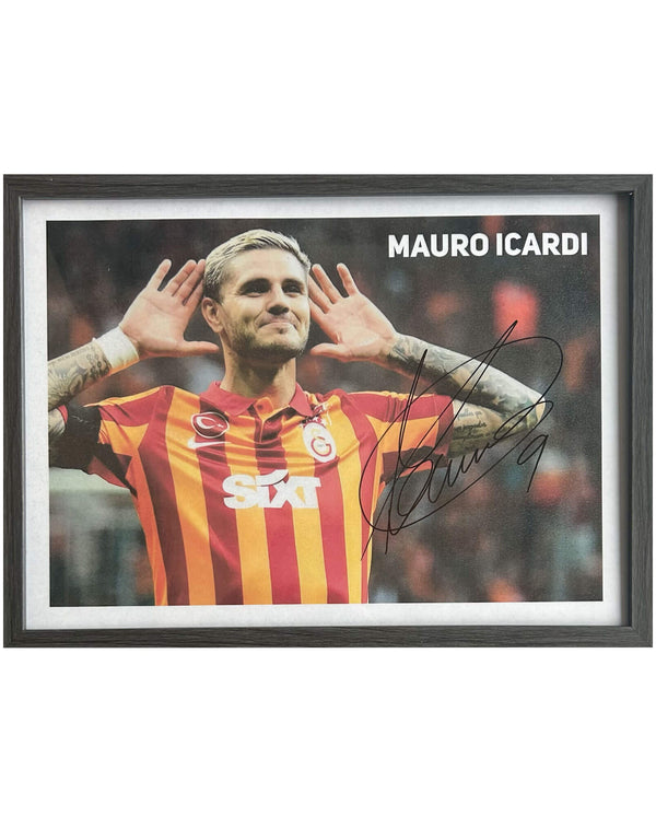 Mauro Icardi - Gesigneerde foto - 30x21