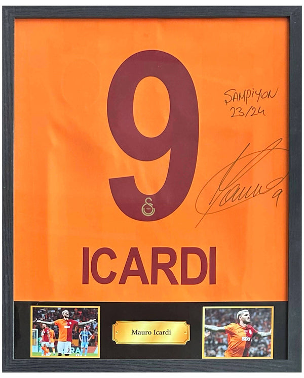 Mauro Icardi - Gesigneerd Galatasaray derde shirt 23/24