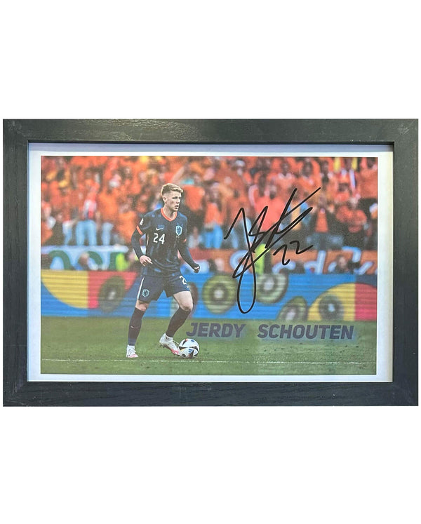 Jerdy Schouten - Signed photo - 30x21