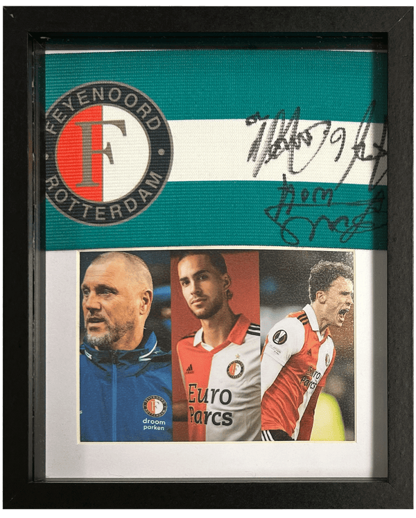 John de Wolf, Zerrouki & Wieffer - Gesigneerde Feyenoord aanvoerdersband