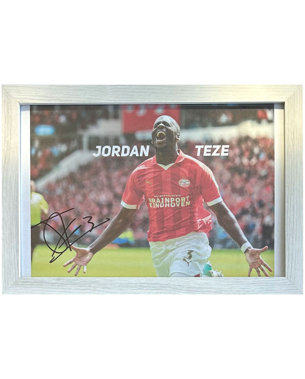 Jordan Teze - Gesigneerde foto - 30x21