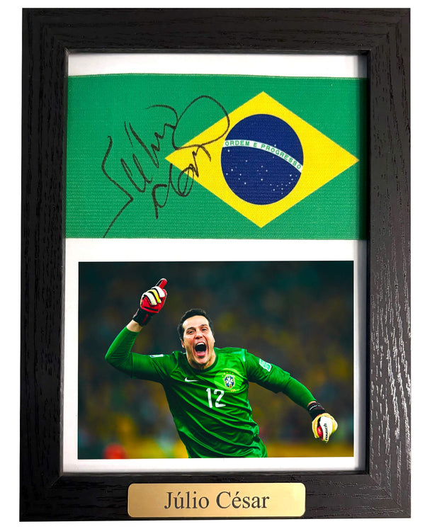 Júlio César - Gesigneerde Brazilië aanvoerdersband