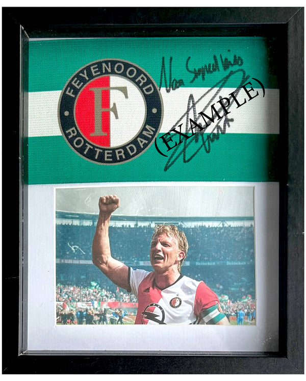 Dirk Kuyt - Gesigneerde Feyenoord aanvoerdersband