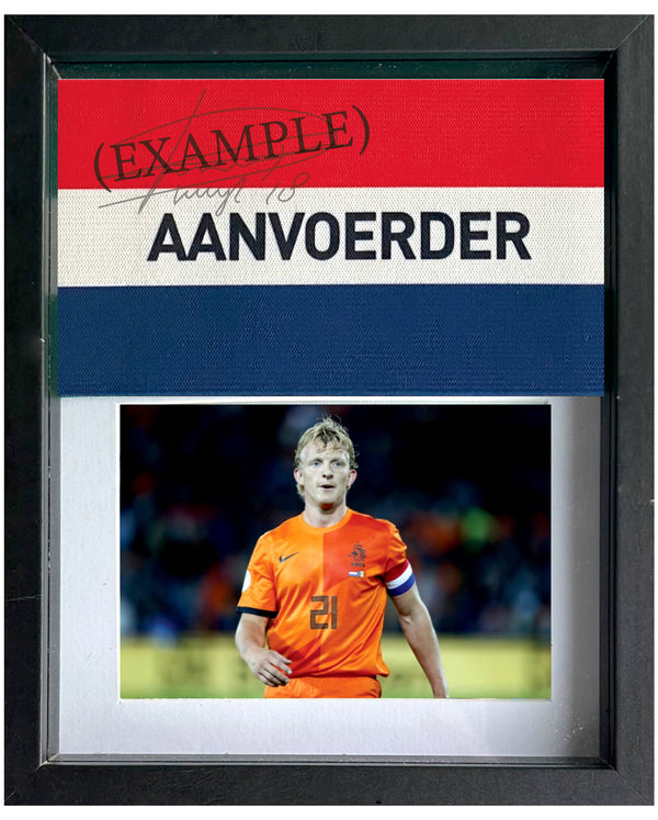 Dirk Kuyt - Signed Netherlands captain's armband