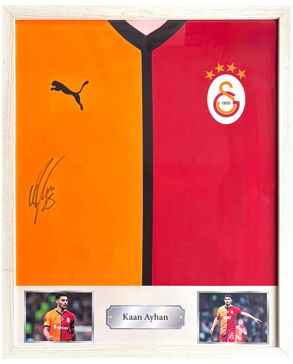 Kaan Ayhan - Gesigneerd Galatasaray thuisshirt 24/25