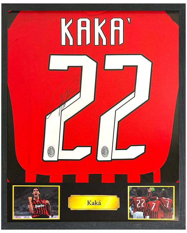 Kaká - Gesigneerd AC Milan thuisshirt 07/08 (replica)
