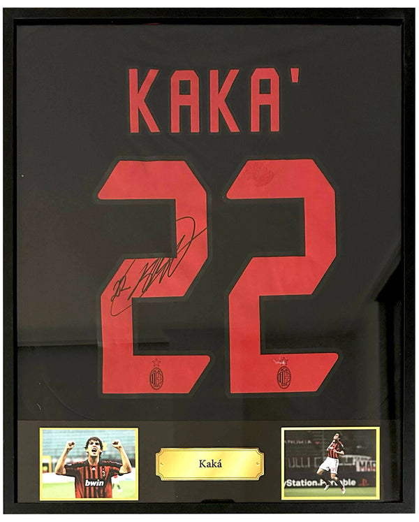 Kaká - Gesigneerd AC Milan uitshirt