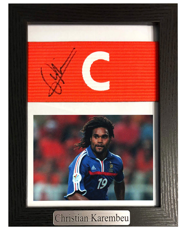 Christian Karembeu - Gesigneerde aanvoerdersband