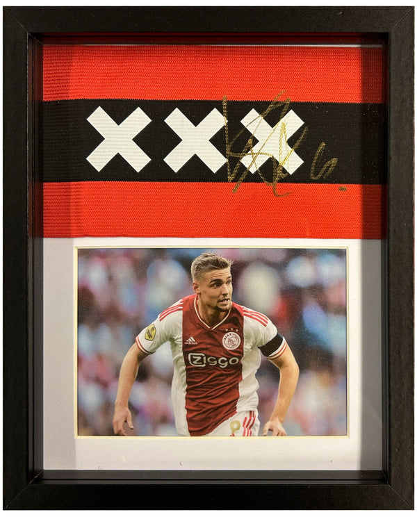 Kenneth Taylor - Signed Ajax captain's armband